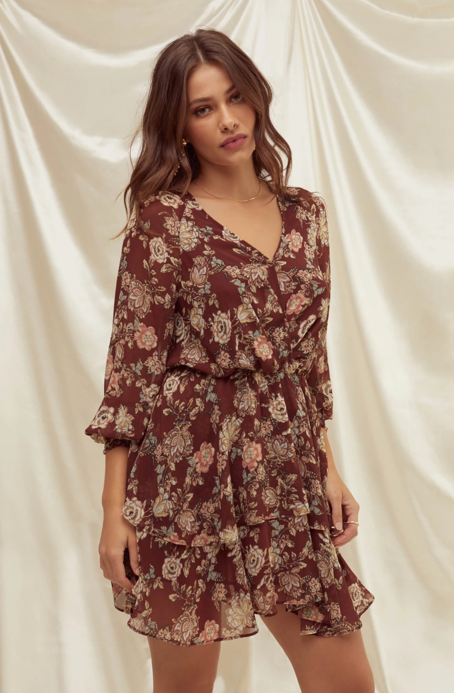 Scarlet Floral Dress 3 Scarlet Floral Dress