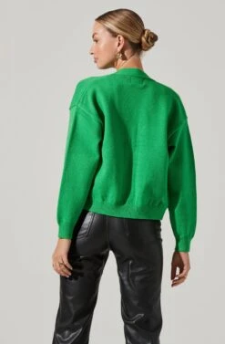 Knit Bra With Oversized Cardigan -Astr The Label Shop LT17319 SET KELLY 4